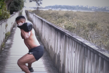Exercise on Knees Shift Weight